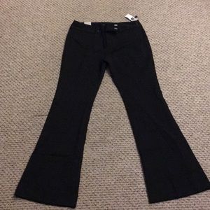 Gap black dress pants NWT size 4 ankle flare